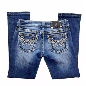 Miss Me Embellished Pocket Jeans